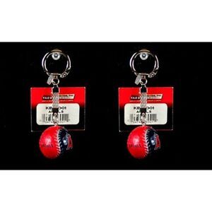 Los Angeles Angels MLB Baseball Key Chain 2 Pack